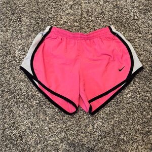 Nike girls Pink Running Shorts
